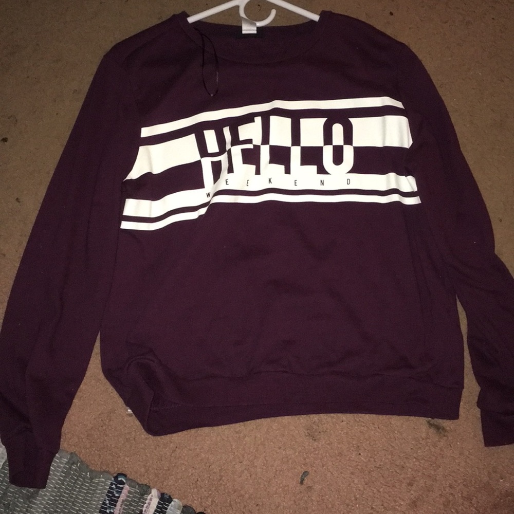 Sweat shirt